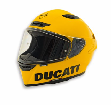 Ducati Logo Yellow Full-face helmet