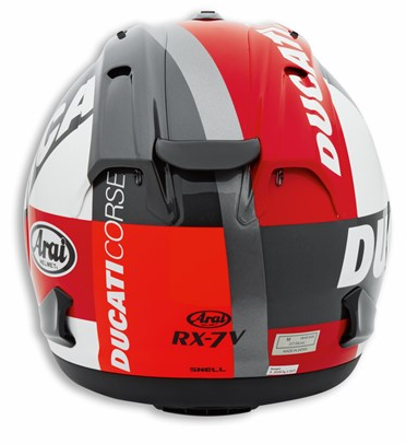 DUCATI CORSE POWERヘルメット Ducati Corse Power Helmet by Arai - AMS Ducati