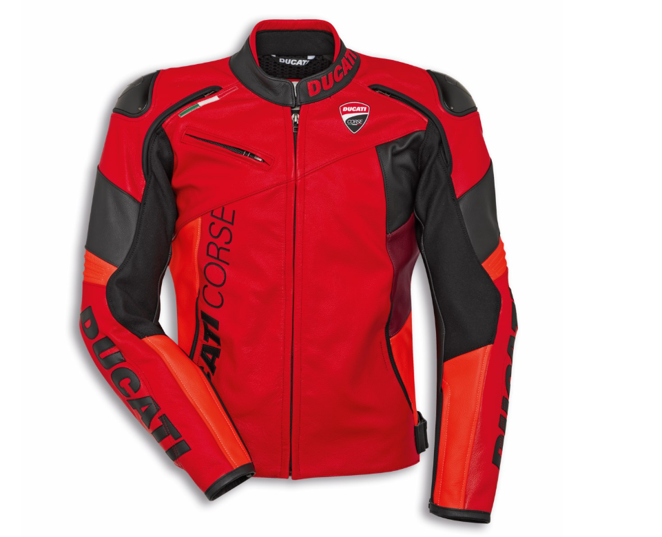 Ducati Corse C6 Jacket - RED/RED