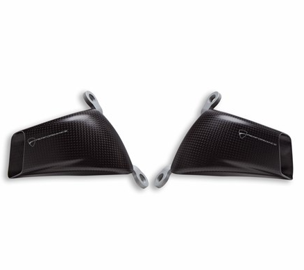 Carbon ducts for brake cooling