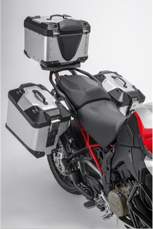 Aluminium side panniers