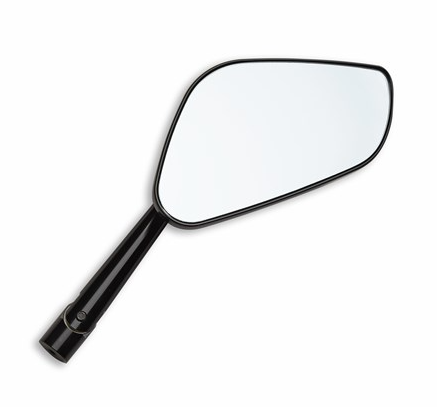 RH aluminium rear-view mirror