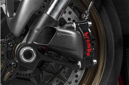 Carbon ducts for brake cooling
