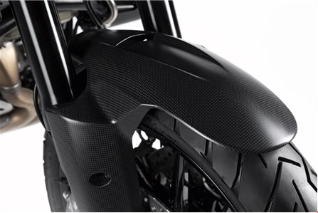 Carbon front mudguard