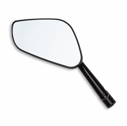 LH aluminium rear-view mirror