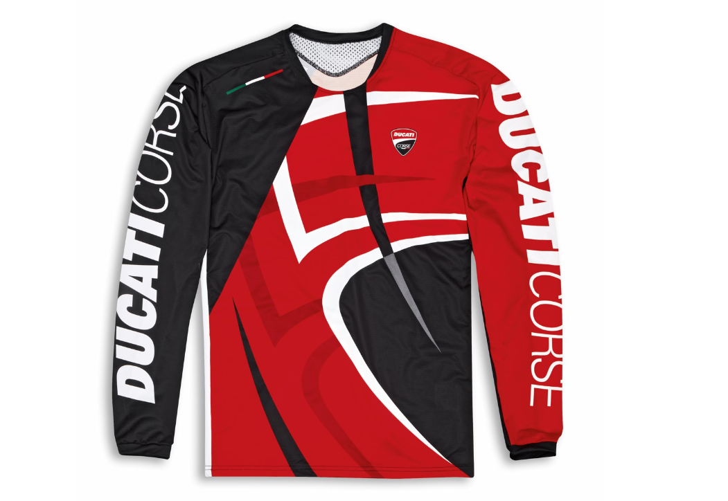 Maglietta Ducati Corse Ducati Corse MTB V2 Long-sleeve Technical