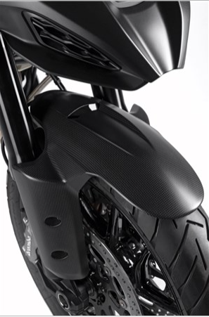 Carbon front mudguard