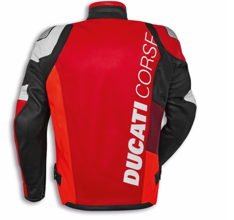 Ducati Corse C6 Jacket - RED/WHT/BLK