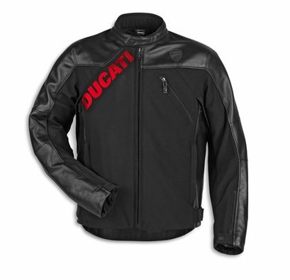 Ducati Logo C1 Leather-fabric jacket - Men&#39;s