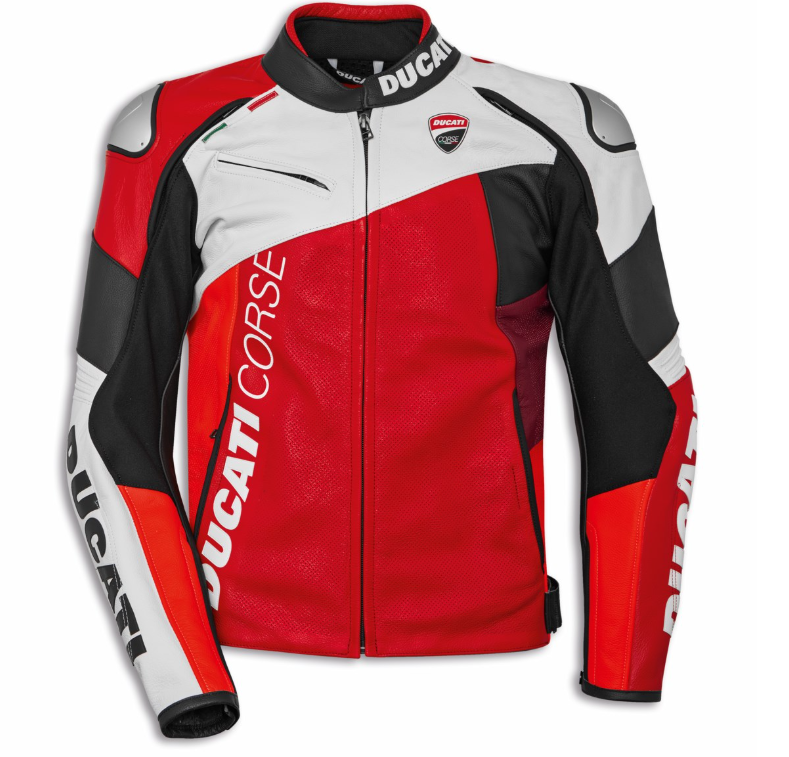 Ducati Corse C6 Jacket - RED/WHT/BLK