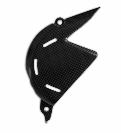 Carbon front sprocket cover