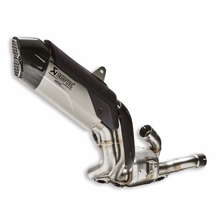 Racing complete exhaust system.