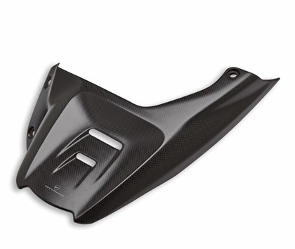 Carbon rear mudguard