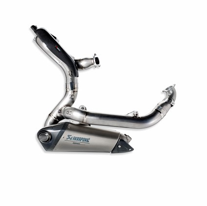 Complete titanium exhaust system - Limited Availability