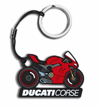 DC Panigale V4S Rubber Key Ring