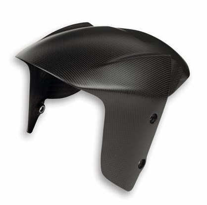 Carbon front mudguard