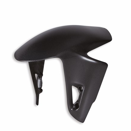 Carbon front mudguard