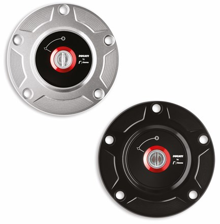 BLACK - Billet aluminium tank cap
