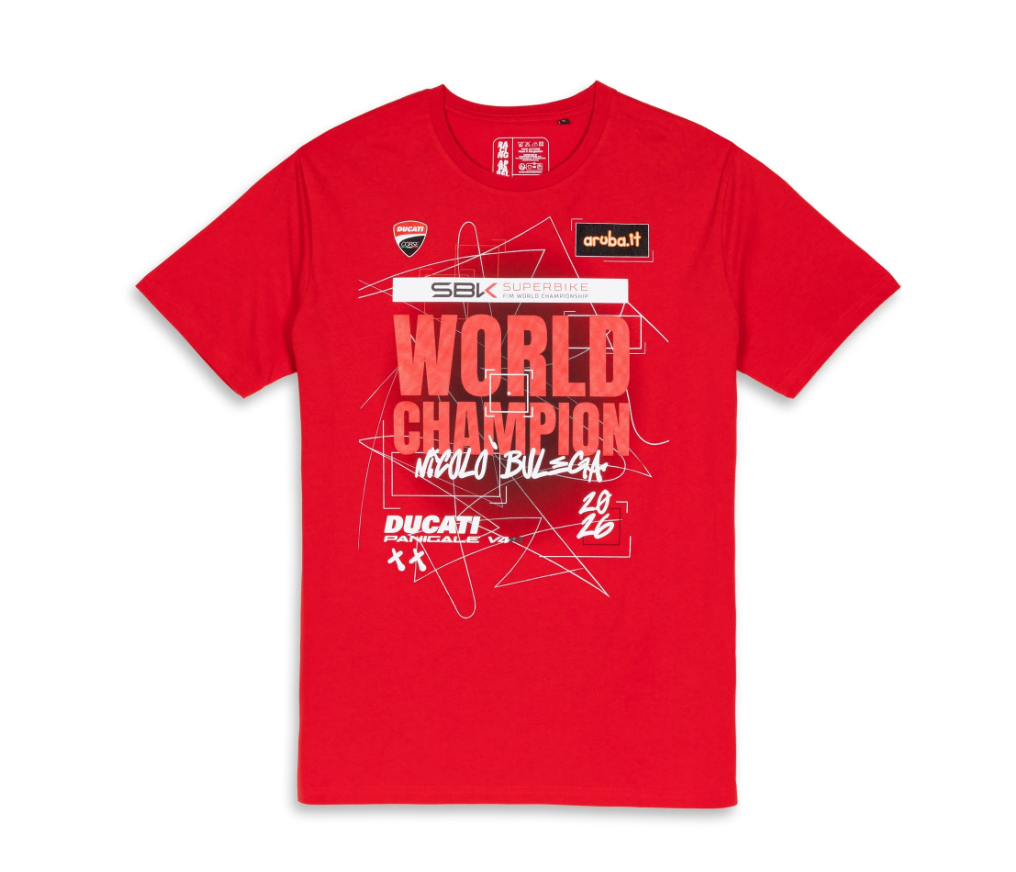 Nicolò Bulega - WSBK 2026 Champion T-shirt