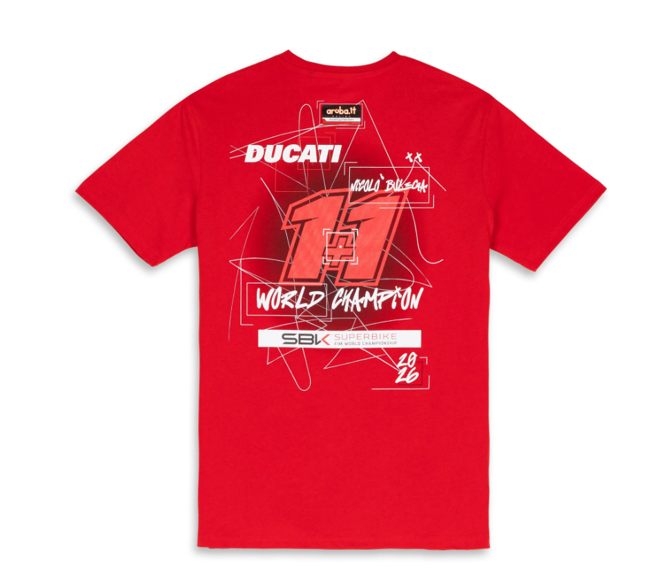 Nicolò Bulega - WSBK 2026 Champion T-shirt